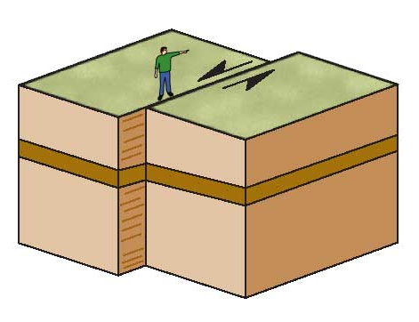 What type of fault does the diagram show? 