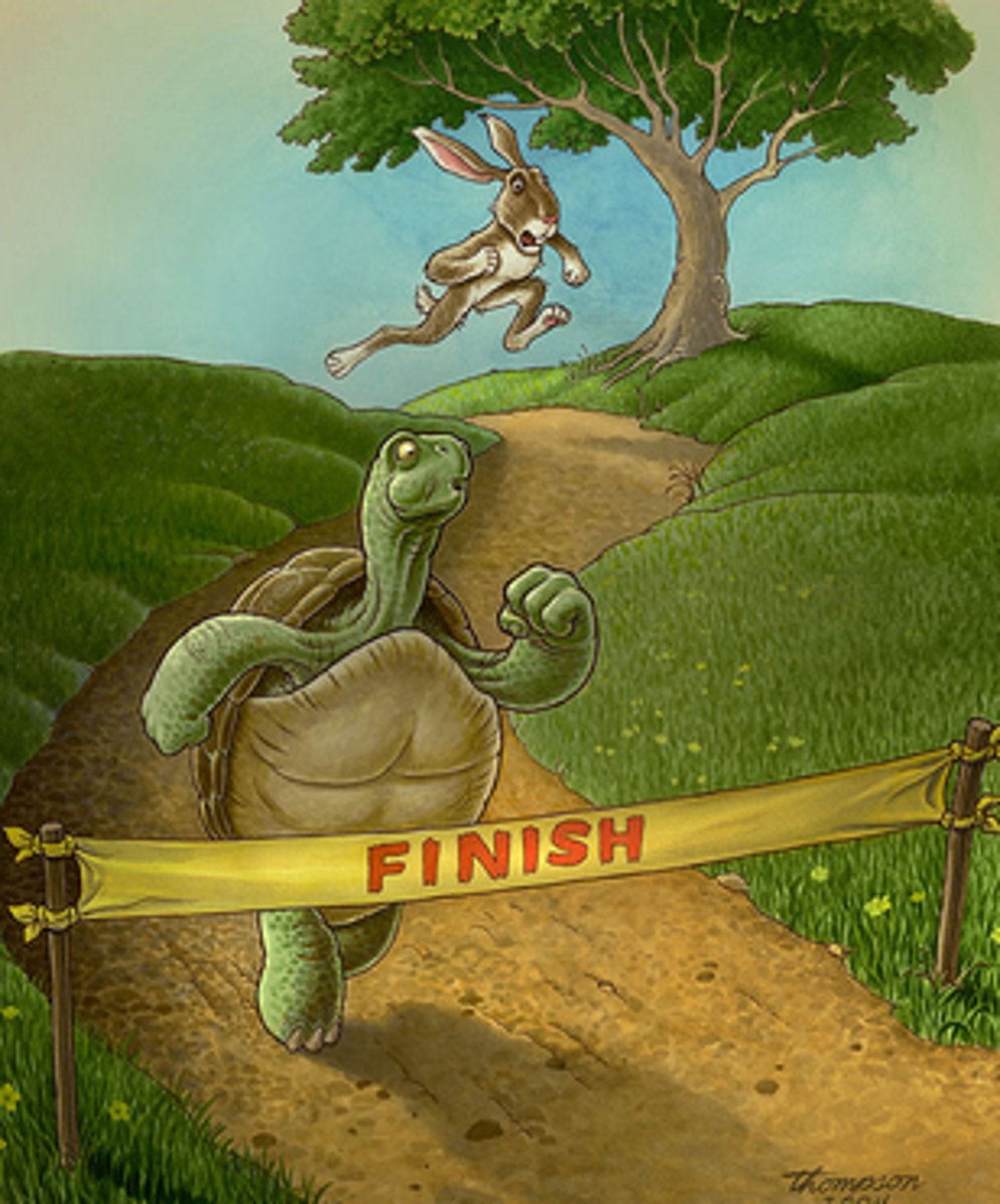 <p>a narrative story in which the characters/events have symbolic meanings and are used to convey a hidden meaning</p>