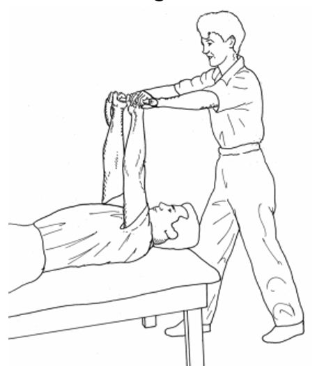 <p>Open-chain stabilization exercise for the bilat/R/L shoulder girdle x 6sh x 10 reps x 3 sets to develop muscular stabilization and endurance</p>