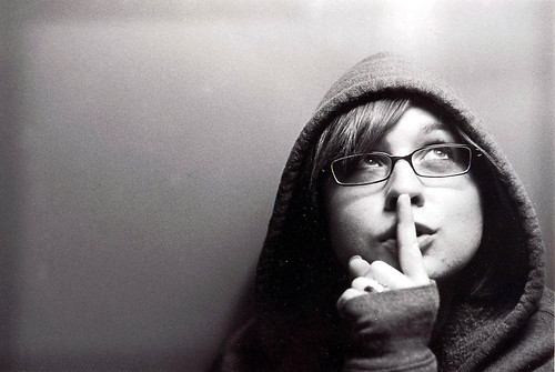 reluctant to draw attention