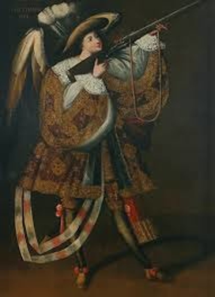 <p>Angel and Arquebus</p>