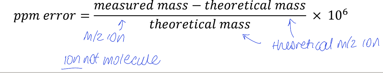 <p>within 5ppm</p>