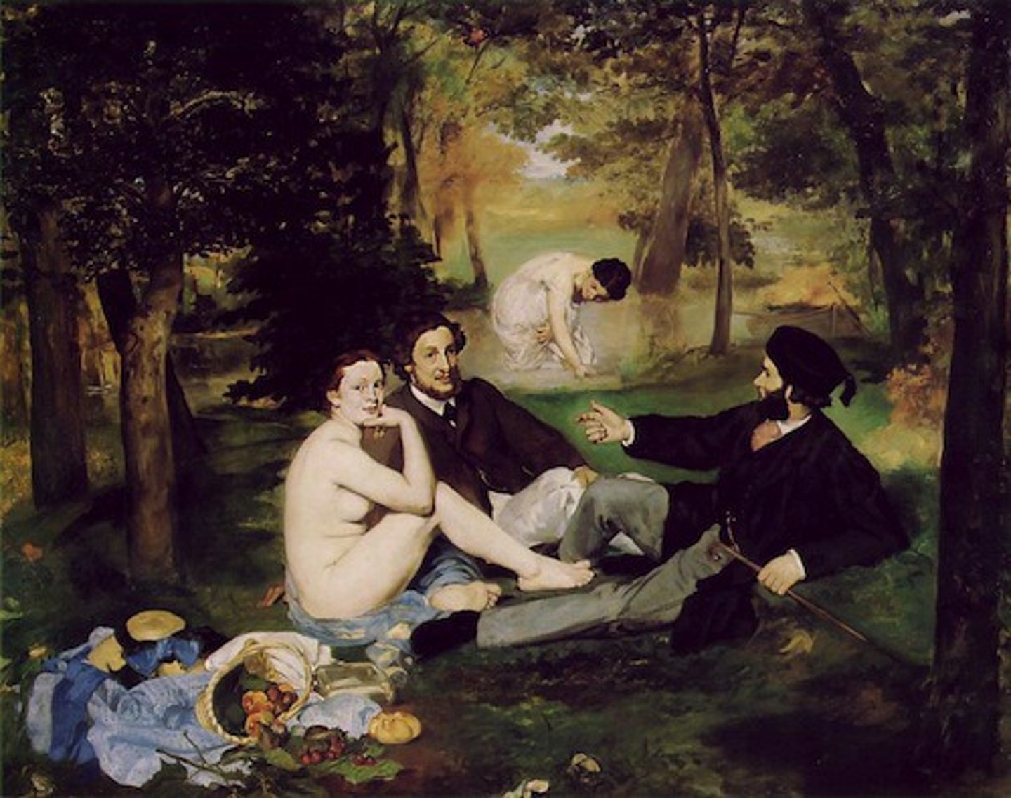 <p>Édouard Manet ; Salon des refusés, départ symbolique de l'art moderne</p>