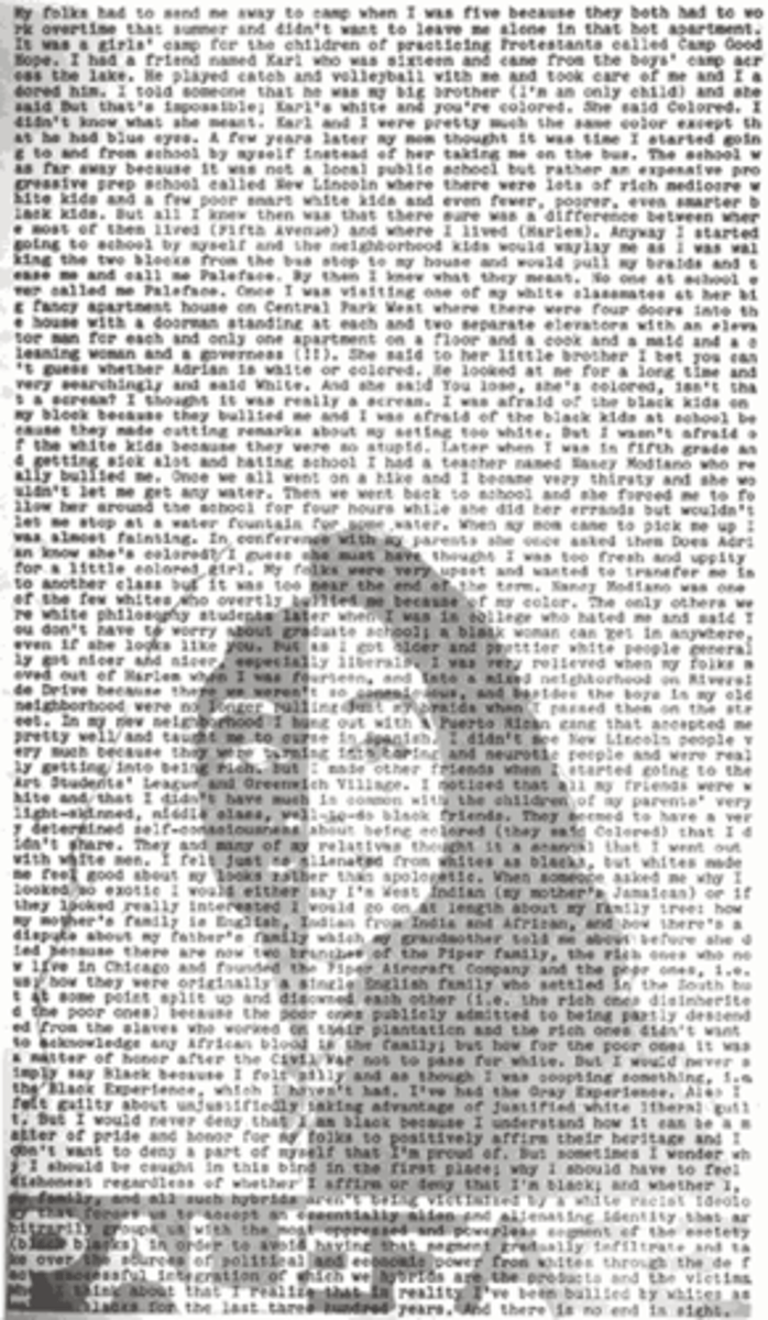 <p>Pale Face</p>