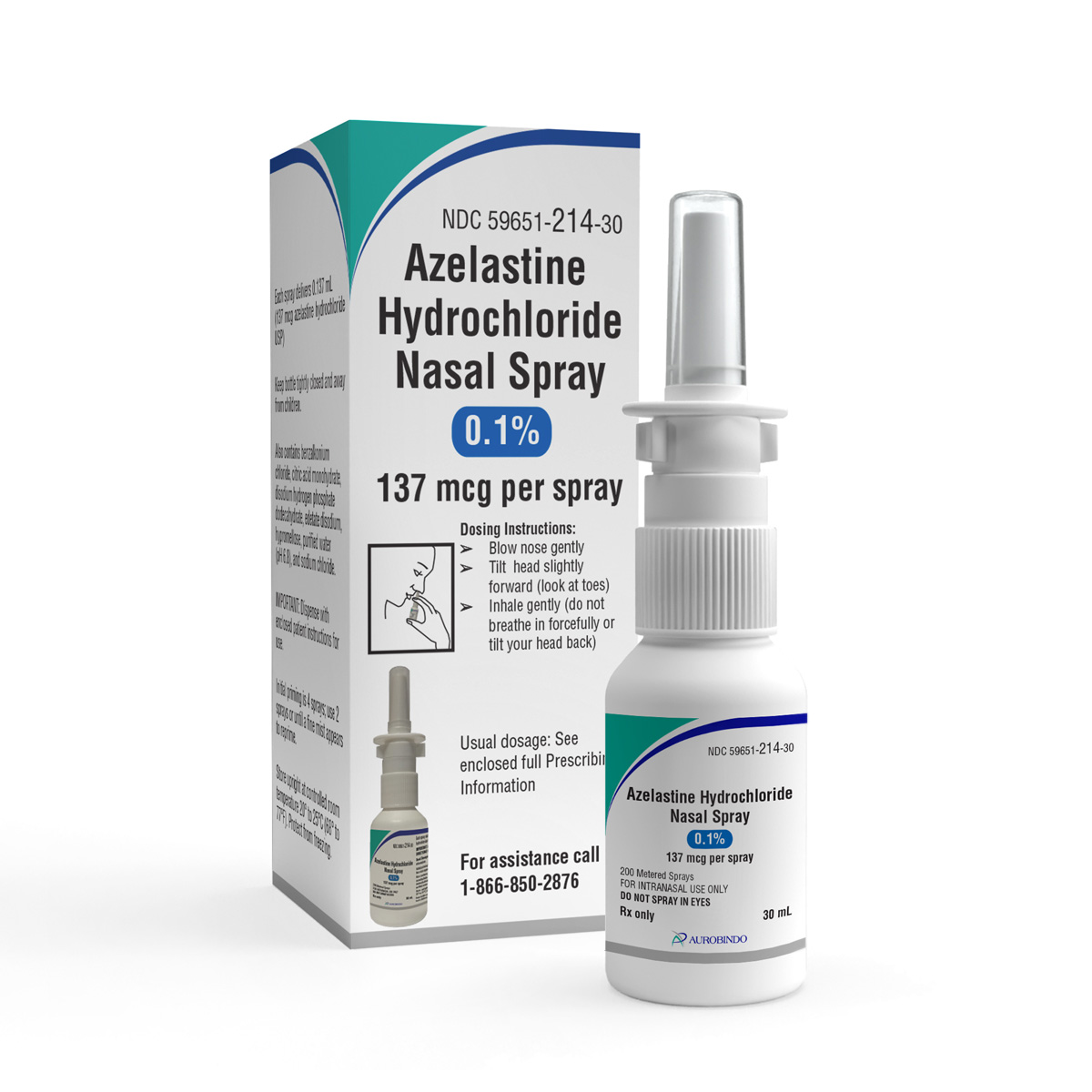 <p>Azelastine (nasal)</p>