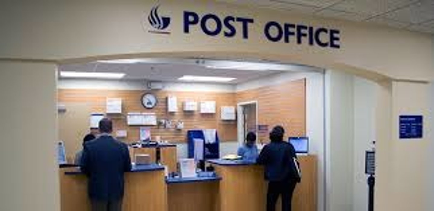 <p>Post office</p>