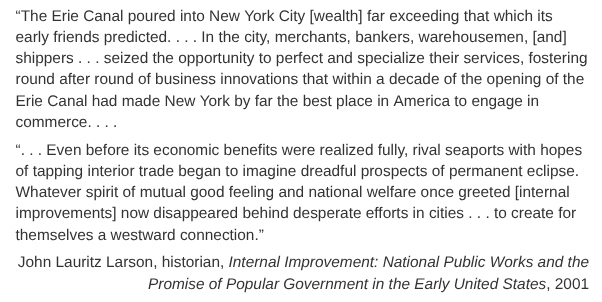<p>Which of the following developments in the early nineteenth century could best be used as evidence to support the argument in the second paragraph of the excerpt?</p>