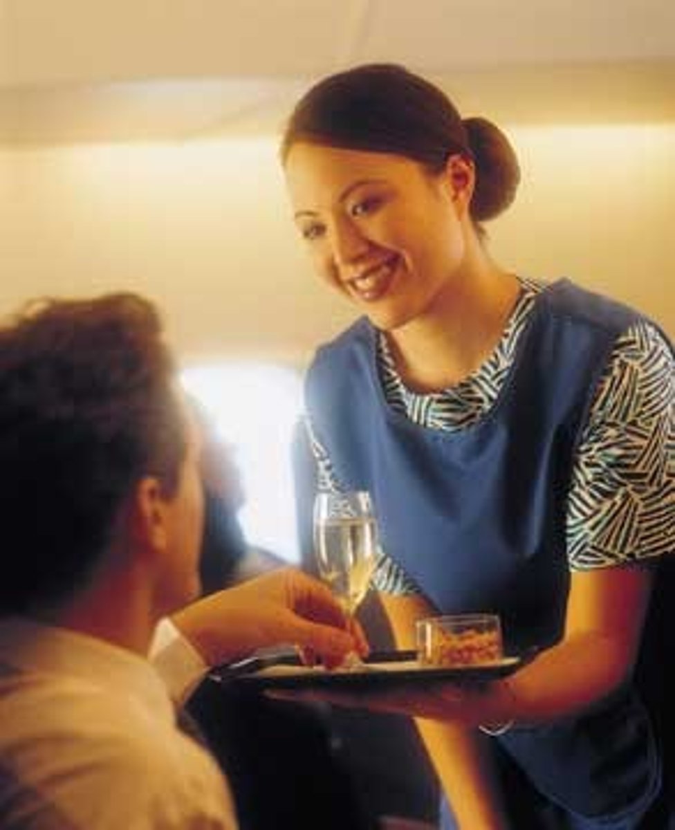 <p>Se las sirvió.</p>