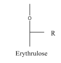 <p>tetra- ketose</p><p>R only</p>