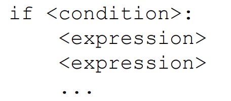 <p>checks if condition is True (executes if code block) or False (keep going through code without executing if code block) </p>