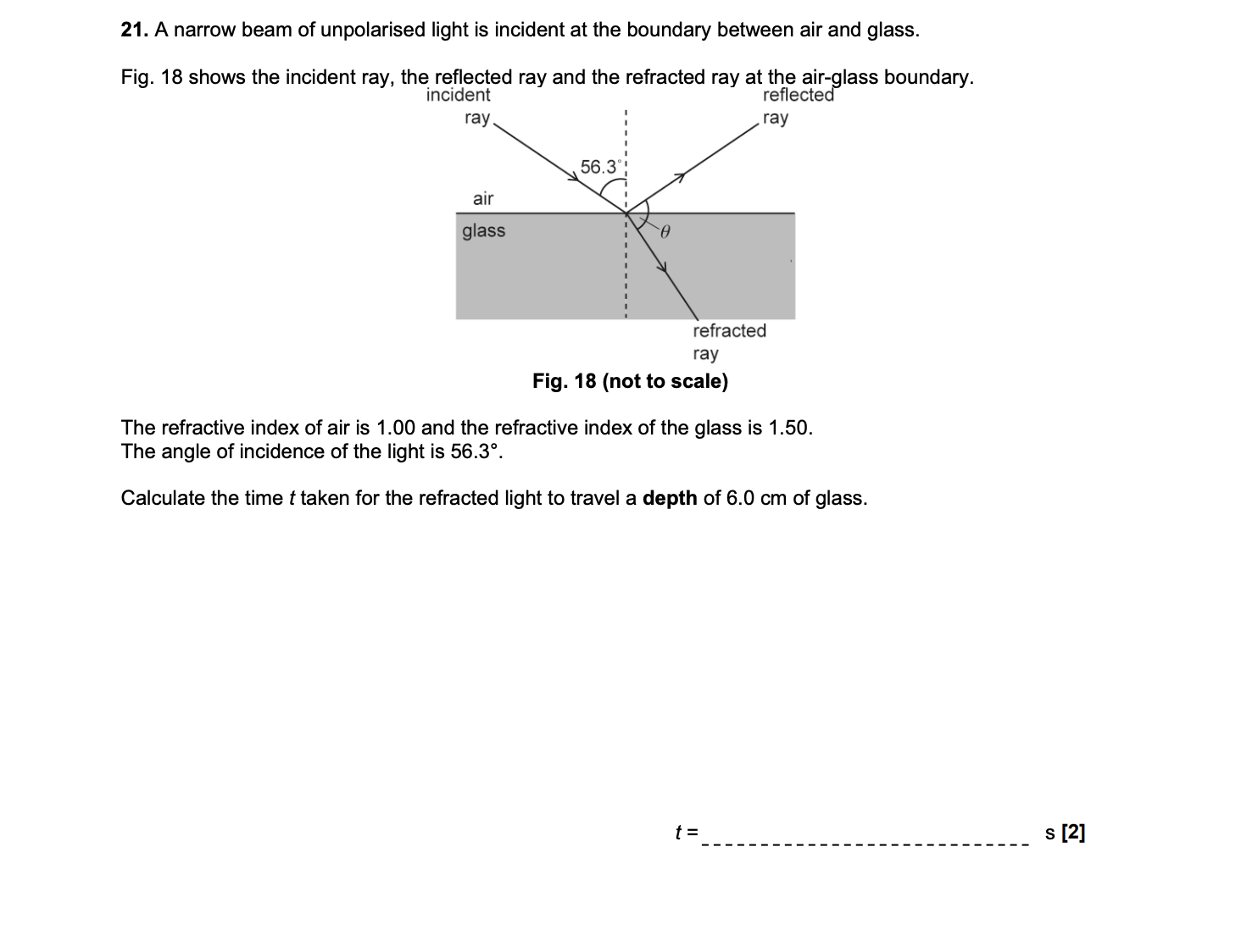 <p>EXAM Q (refracted wave speed)</p>