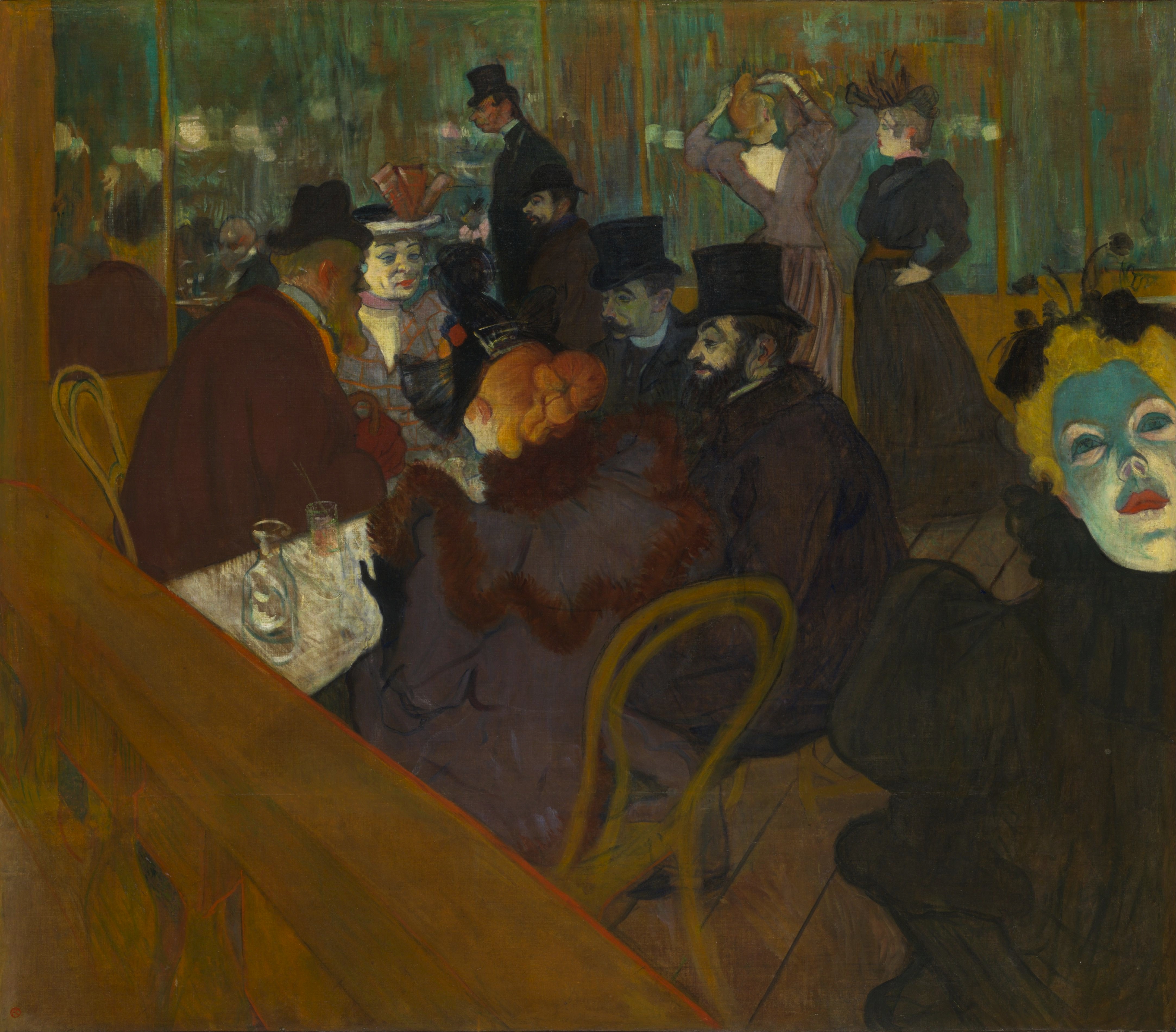 <p>At the Moulin Rouge</p>