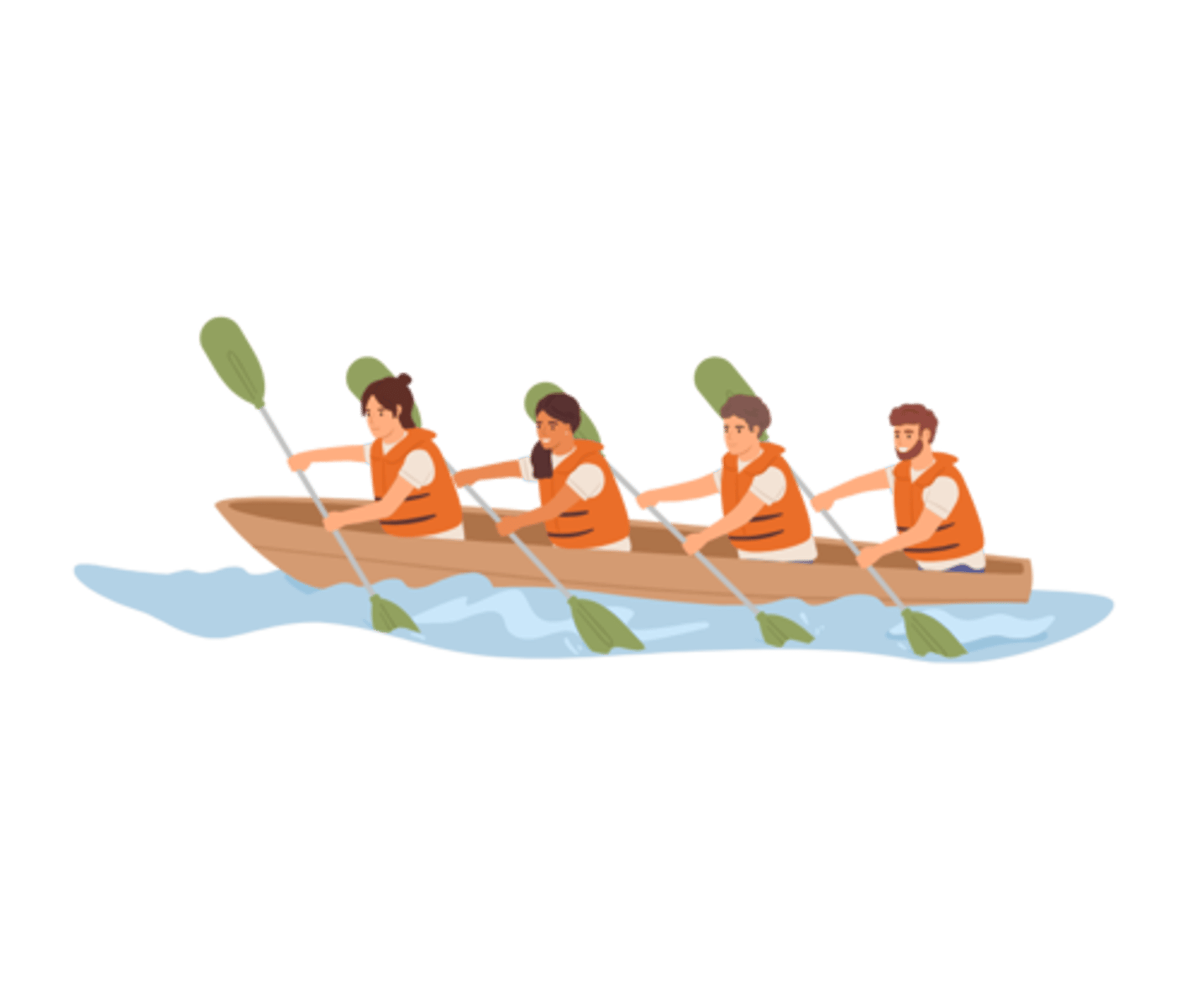 <p>To sit in a small boat (called a kayak) and move through water using a paddle.</p><p>I’m going to ______________ on the lake while we’re on holiday.</p>