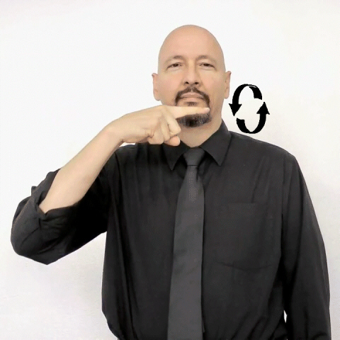 <p><span style="font-size: medium">The movement is a small rotation. Up, forward, down, and back. Repeat twice. Think of words tumbling forth from the mouth.</span></p>