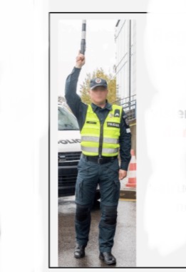 <p>Regulators hand is extended upwards above his head, what does this mean</p>
