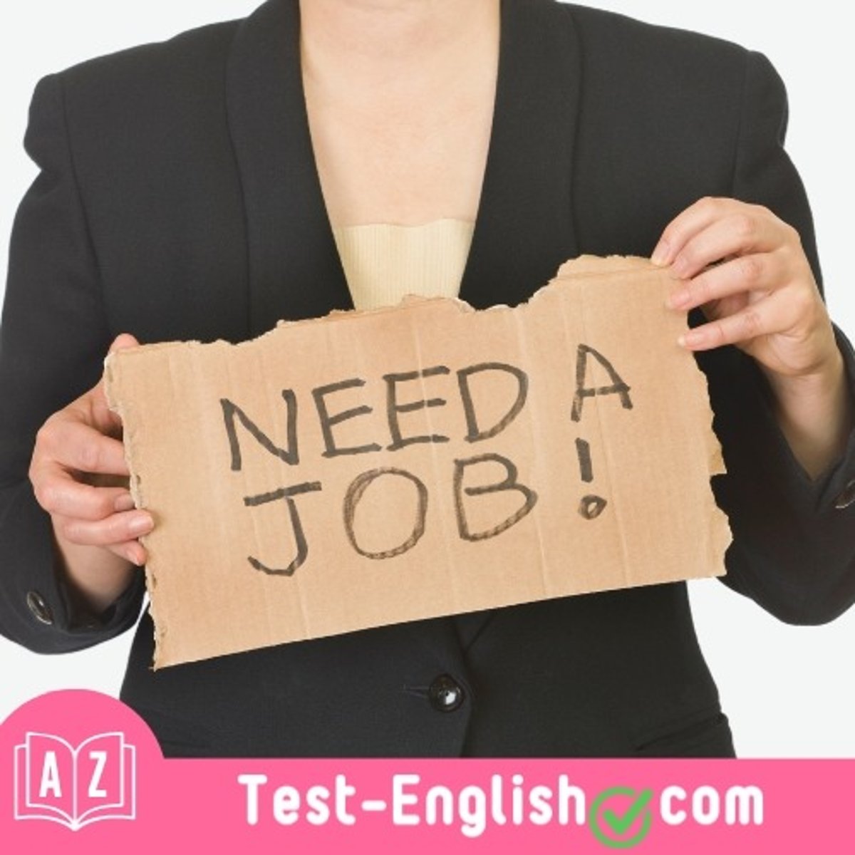 <p>John is currently _____ and searching for a job. (3 words)</p>