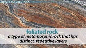 <p>Mineral segregations… newly formed mineral species concentrate along certain preferred planes</p>