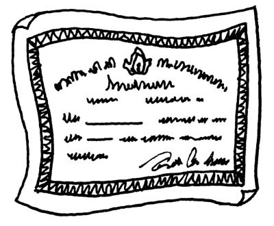certificate, diploma