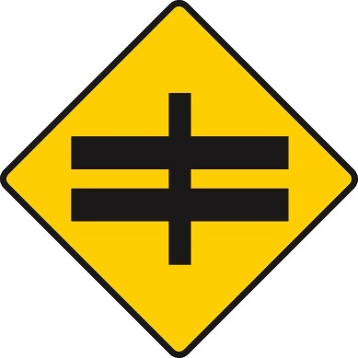 <p>What does this sign indicate?</p>