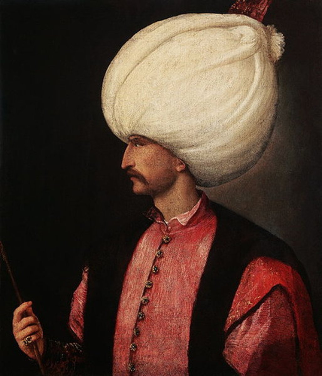 <p>The Ottoman Empire had a golden age under the sultan Suleiman.<br>-Took on military campaigns that increased the territory controlled by the Ottomans.<br>-Increased naval strength.<br>-oversaw achievements in the fields of law, literature, art, and architecture.<br>-Built strong fortresses.<br>-improved cities by building mosques, bridges, and aqueducts.</p>