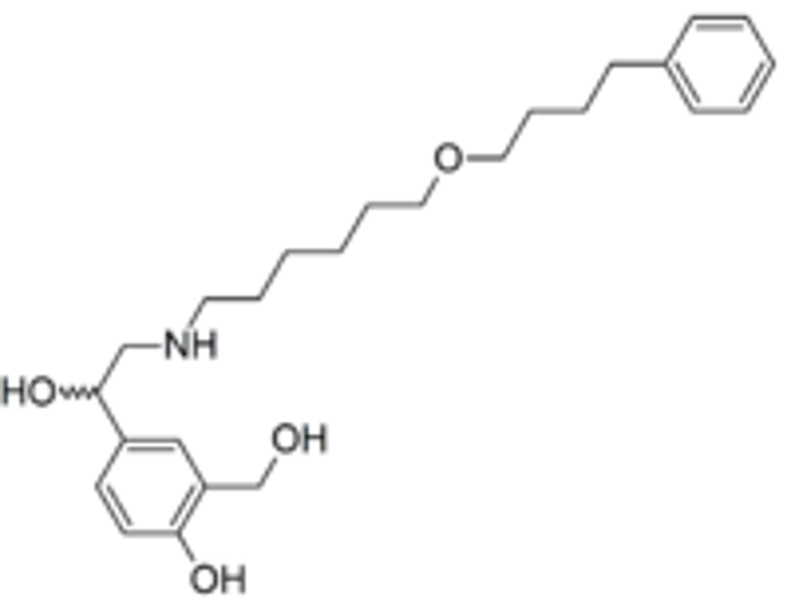 <p><strong>Brand:</strong> Advair</p><p><strong>Class:</strong> Inhaled Corticosteroid, Long-acting B2-Adrenergic Agonist Combination</p><p><strong>MOA:</strong> Agonises glucocorticoid receptors in the lungs and reduces inflammation / Agonises beta 2 adrenergic receptors which relaxes brochial smooth muscle</p>