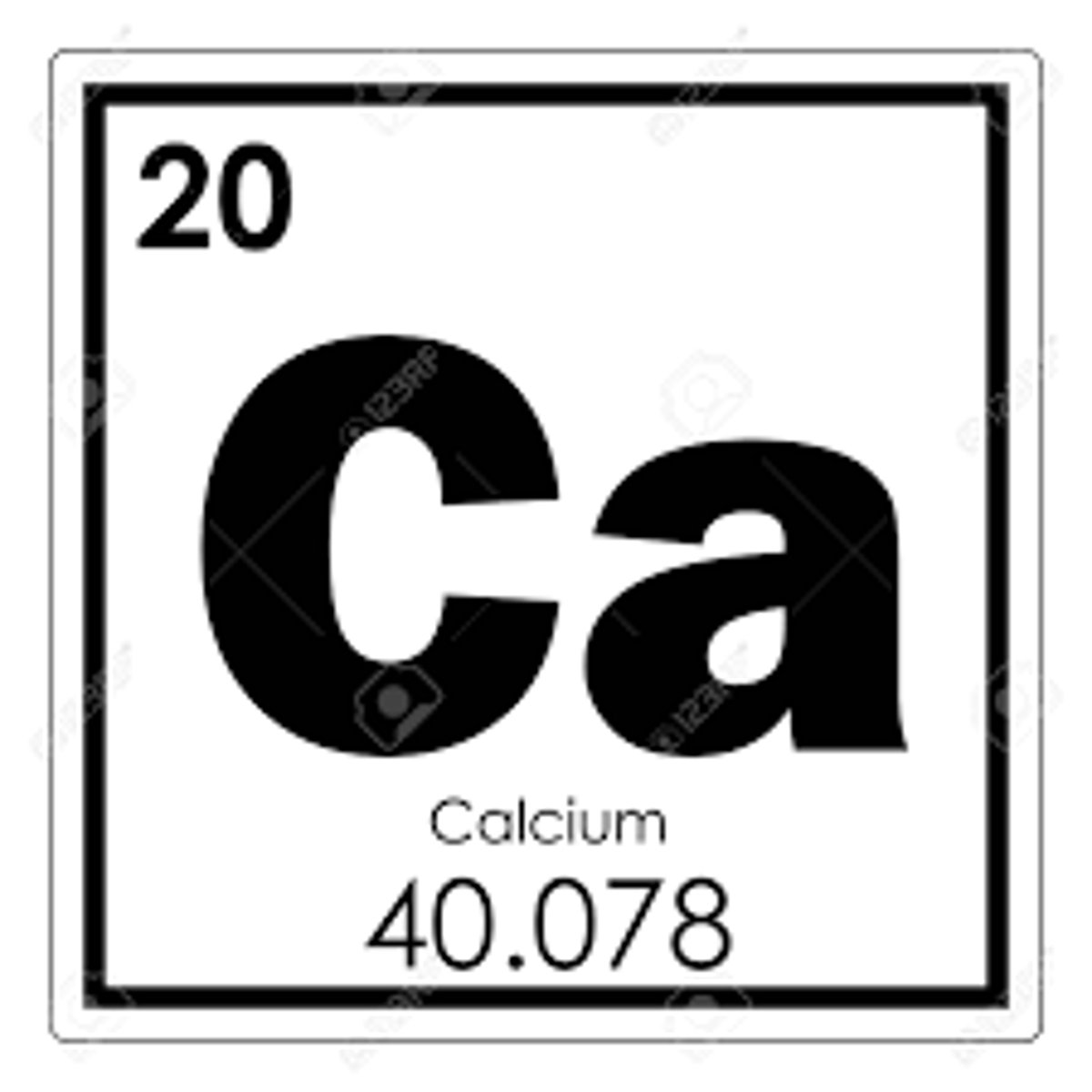 <p>How many protons does Calcium (Ca) have?</p>