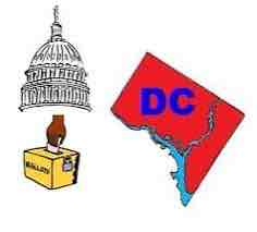 <p>DC votes in presidential elections </p><p><span style="color: purple">two three voting for DC</span></p>