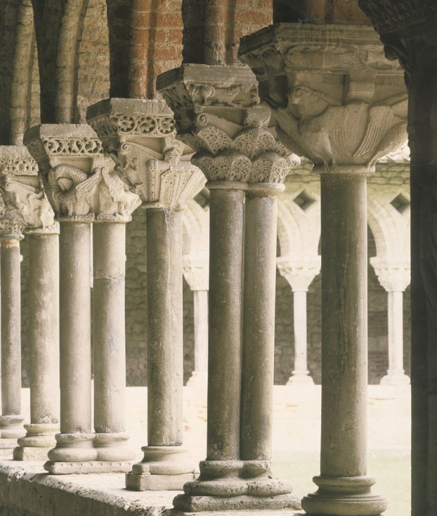 <p>has decorations, lots of detail</p>