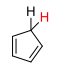 <p>Ring with H2….</p>