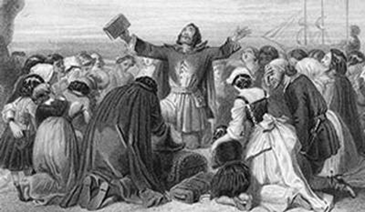 <p>The colonists because they had more men and better resources.</p>