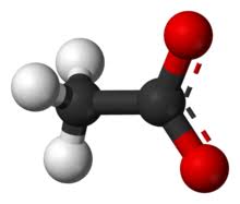 <p>en modell som fysisk illustrerer atomet med stoffene og bindingene. </p>