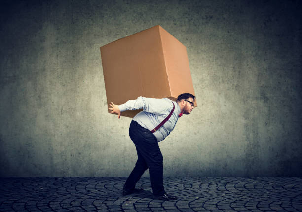 <p>a heavy load, either physical or emotional</p>