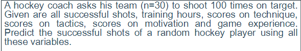 <p>what test needs to be used?</p>