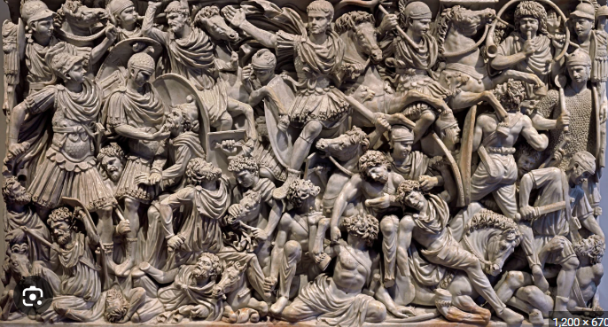 <p>Ludovisi Battle Sarcophagus </p>