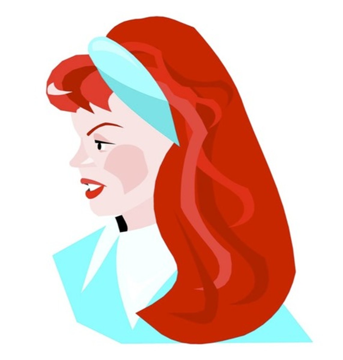 <p>red-haired (féminin)</p>