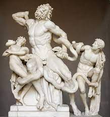 Artists: Athanadoros, Hagesandros, and Polydoros of Rhodes. 
from Rome, Italy, 
early first century CE
Marble