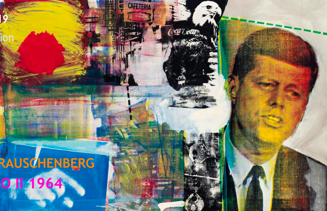 <p>ROBERT RAUSCHENBERG</p>