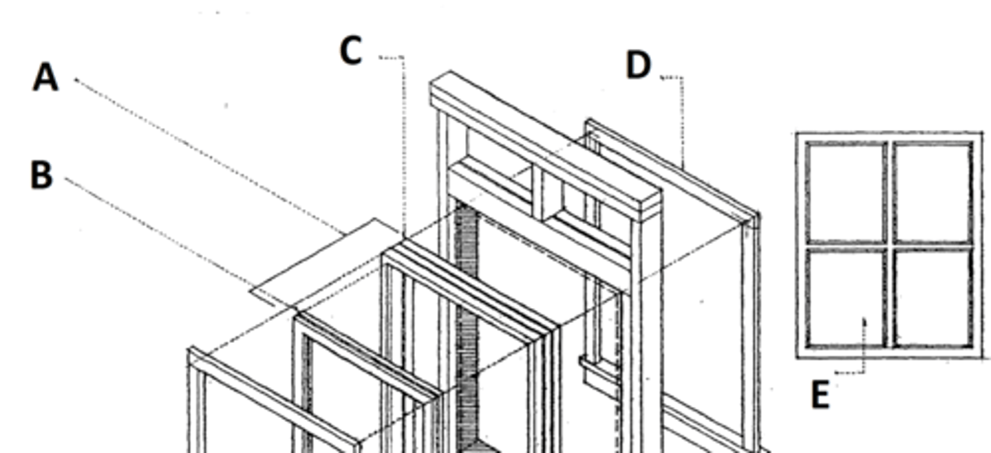 <p>A manufactured assembly of a frame, sash, glazing and necessary hardware, made to fit a window opening. (A)</p>