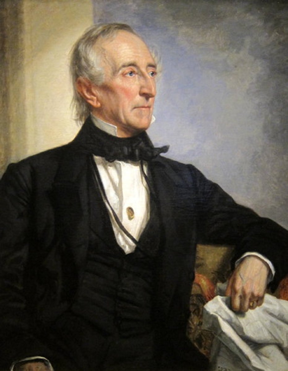 <p>John Tyler 1841-1845 (Whig)</p>