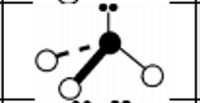 <p>bonding: 3</p><p>lone electrons: 1</p>