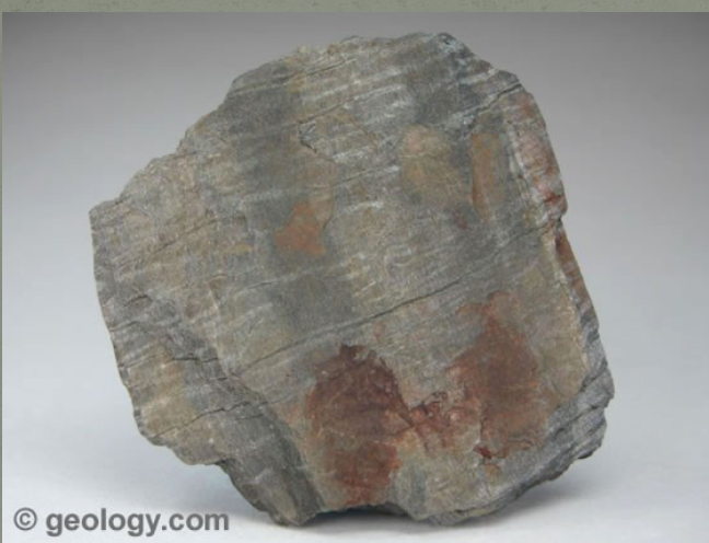 <p>features of metamorphic phyllite</p>