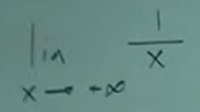 <p>What is the limit of a constant divided by infinity?</p>