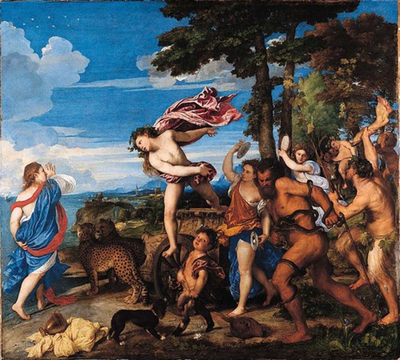 <p>1522-1523. Oil on canvas. National Gallery, London, England.</p><p>Patron: Duke of Ferrara</p>
