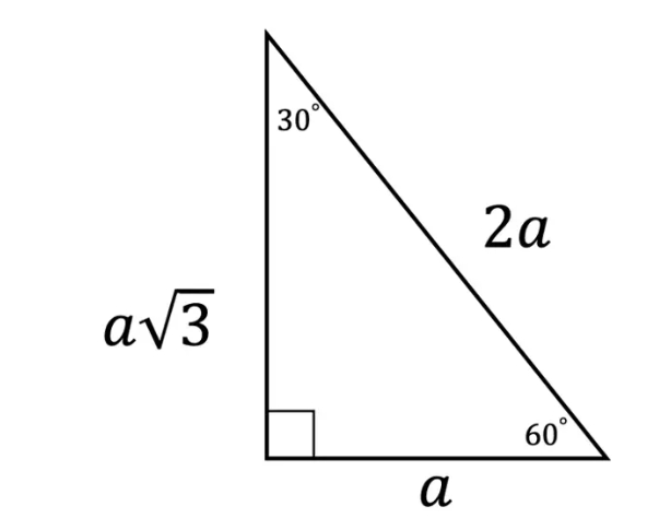 <p>30-60-90 Right Triangle</p><p>a=5</p>