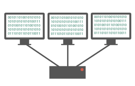 <p><span>A group of computing devices and programs working together for a common purpose</span></p>