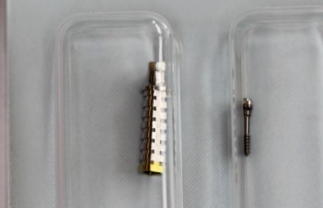 <p>What is a provisional abutment made of?</p>