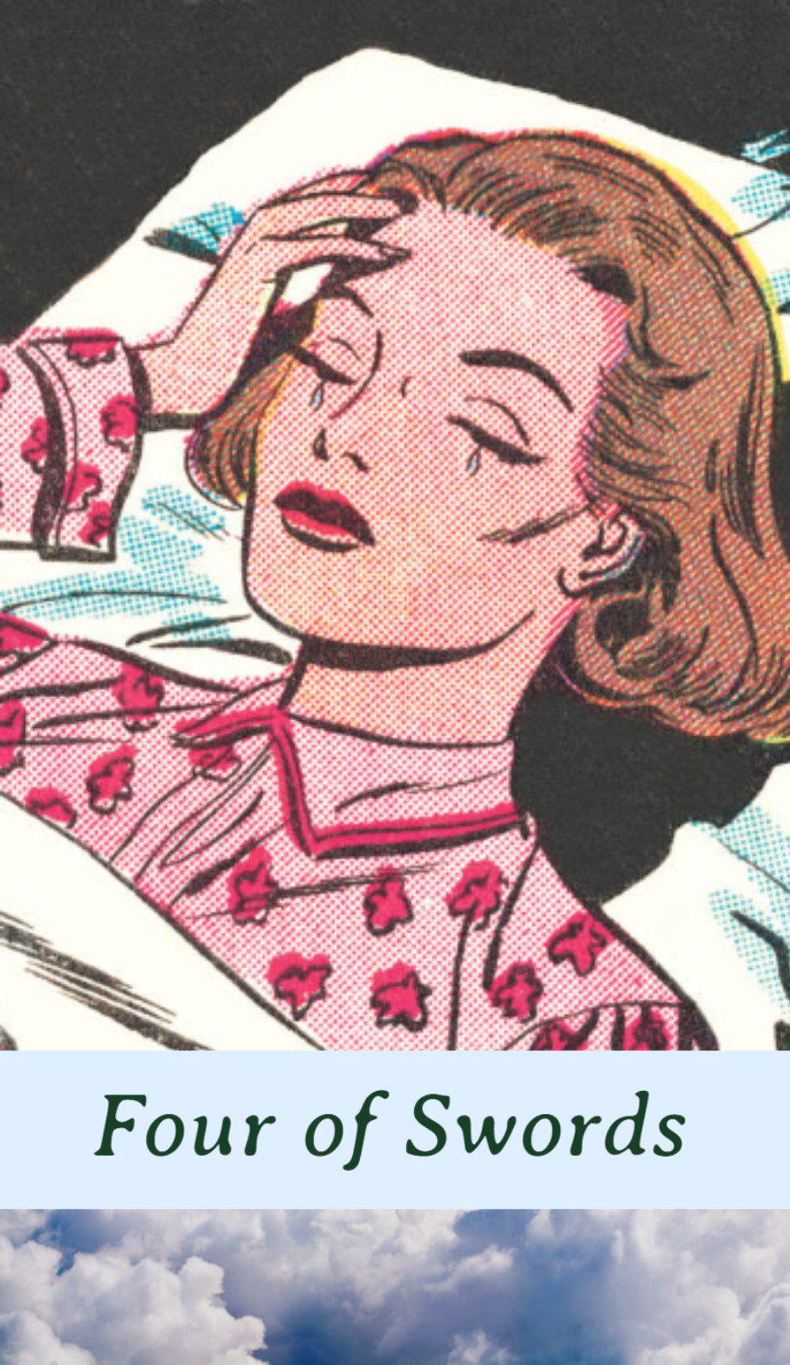 <p>Four of Swords</p>