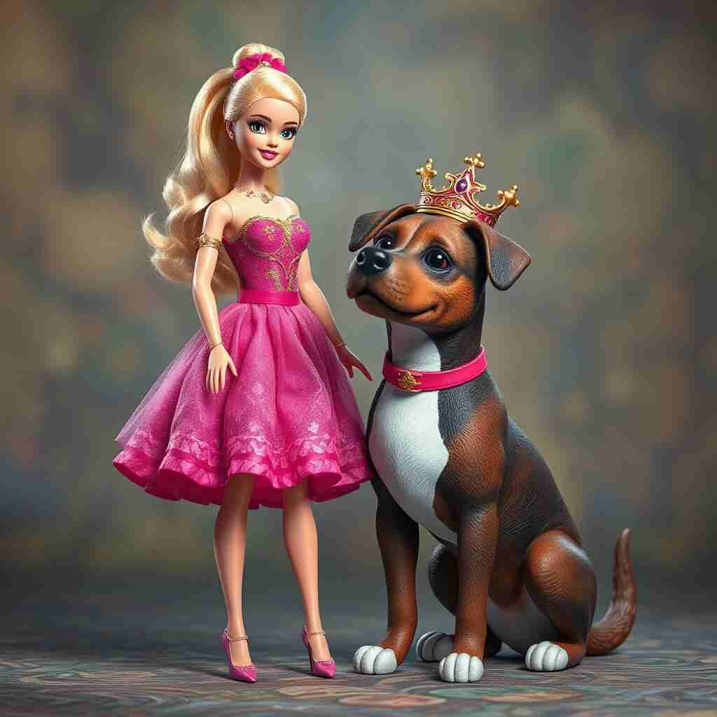 <p>Barbies dogs name…</p>