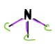 <p>a type of Amine</p><p>= <strong><mark data-color="blue">N</mark></strong> bonded to <u>THREE </u><strong>C</strong></p>