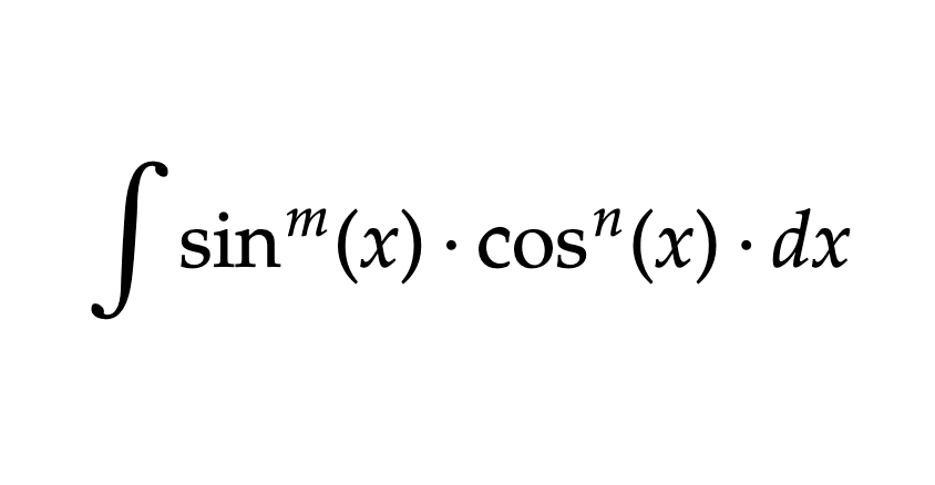 <p>Form 2 of Trig Integrals</p>